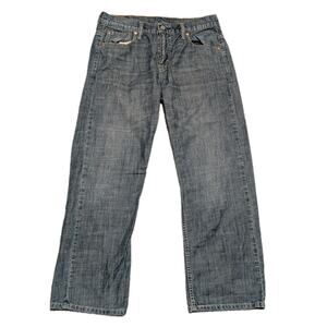 Levi's 569 Jeans Mens 30X30 Blue Denim Medium Wash Straight Leg